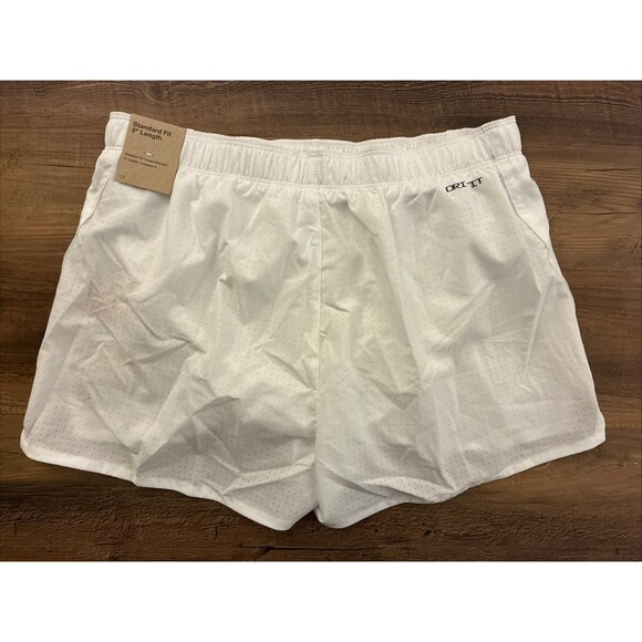 Nike Dri-FIT Fast 3" White Brief-Lined Running Shorts FN3355-121 Men Size Large - Picture 5 of 6